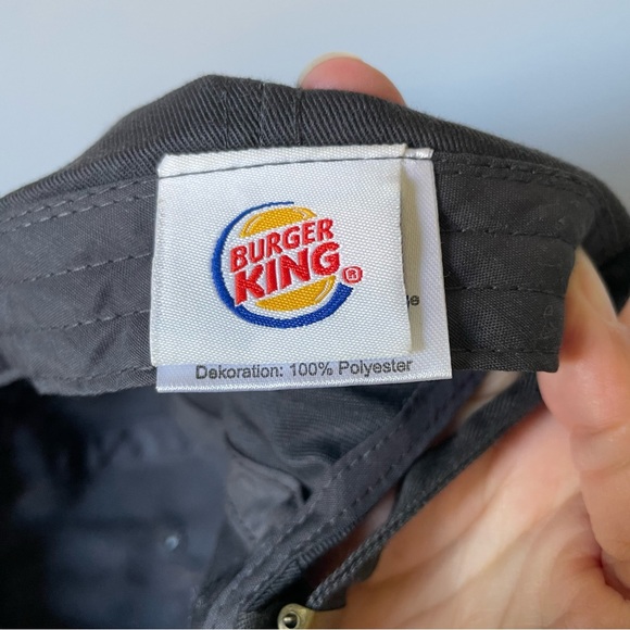 Burger King Black Employee Cap - Picture 7 of 8